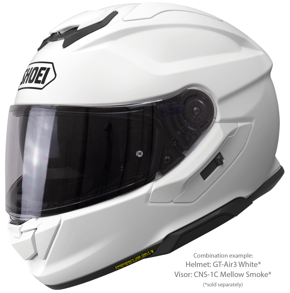 Visor (CNS-1C) Mellow Smoke | GT-Air3 | Full Face Helmets | Visors