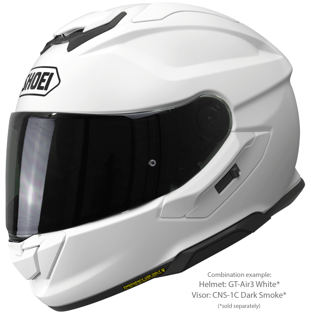 Visor (CNS-1C) Dark Smoke | GT-Air3 | Full Face Helmets | Visors