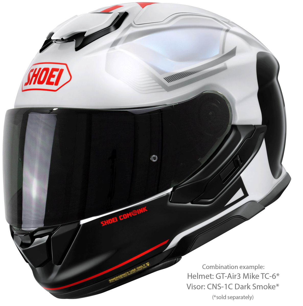 Visor (CNS-1C) Dark Smoke | GT-Air3 | Full Face Helmets | Visors