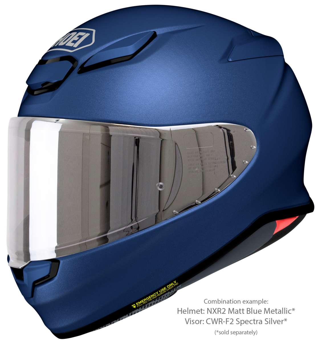 Visor (CWR-F2PN) Spectra Silver | NXR 2 | Full Face Helmets