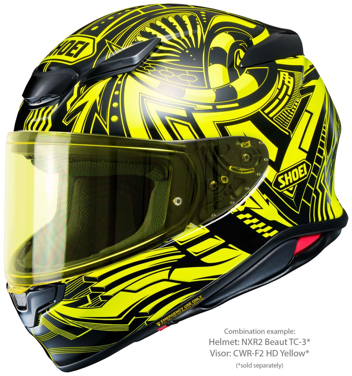 Visor (CWR-F2PN) High Definition Yellow | NXR 2 | Full Face