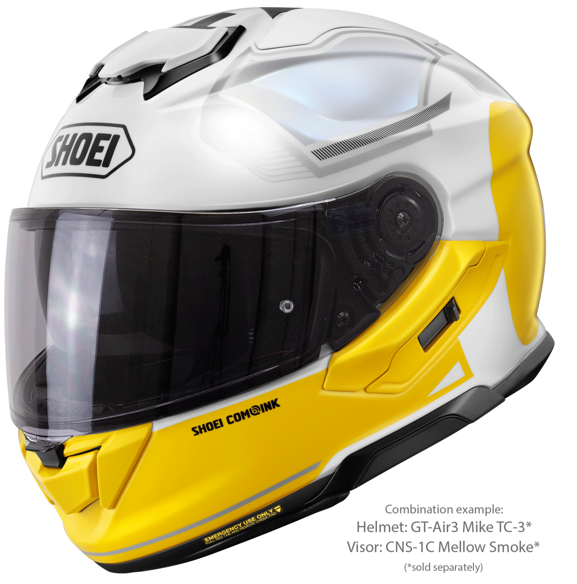Visor (CNS-1C) Mellow Smoke | GT-Air3 | Full Face Helmets | Visors