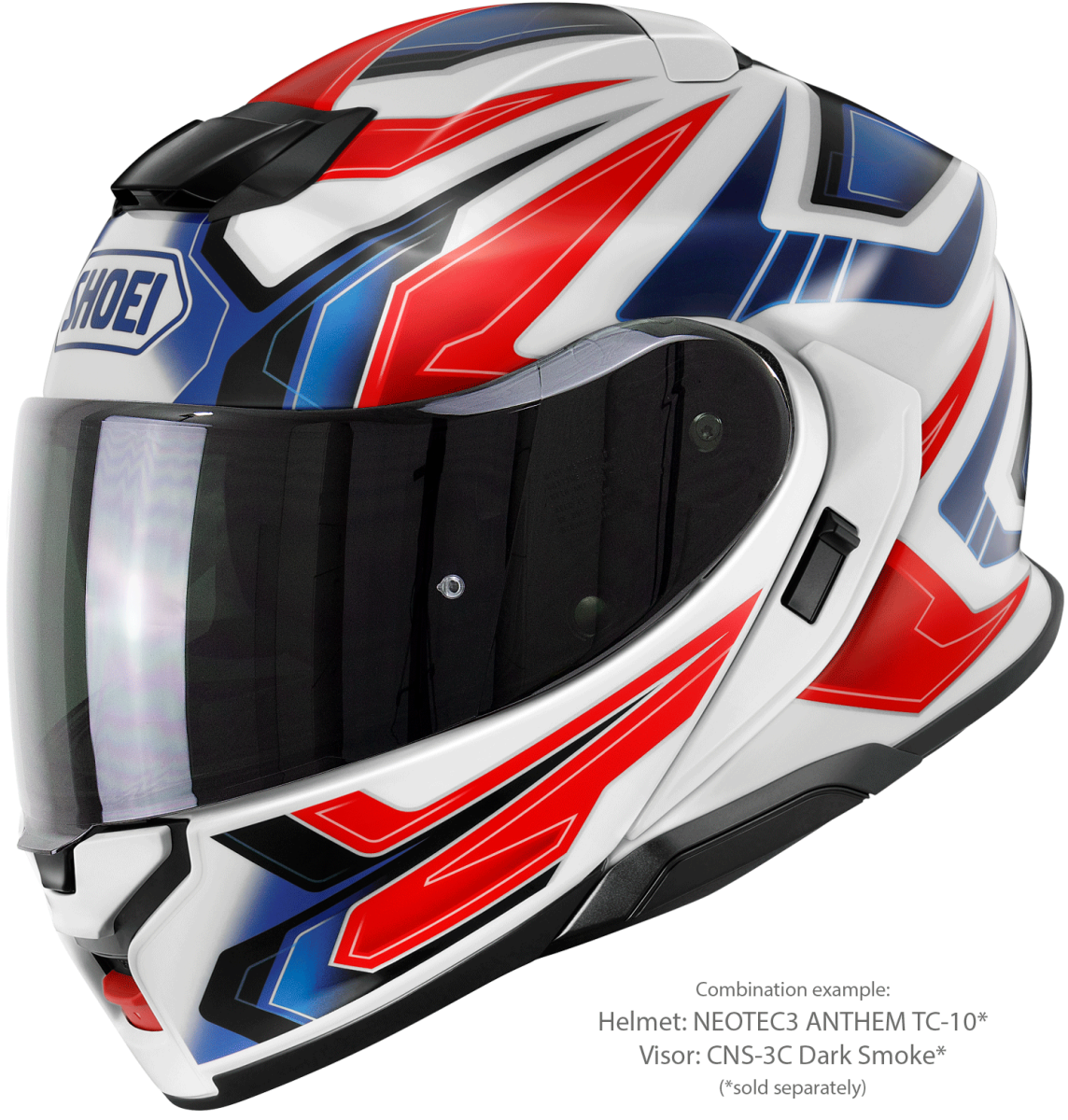 Shoei Cns Visor Soman CNS-3 Tinted Visor For Neotec Helmets