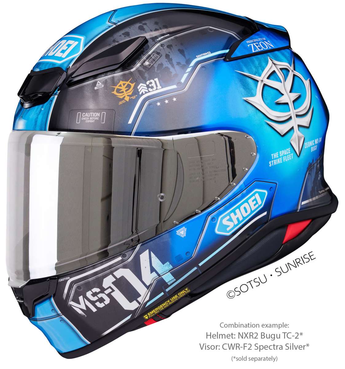 Visor (CWR-F2PN) Spectra Silver | NXR 2 | Full Face Helmets