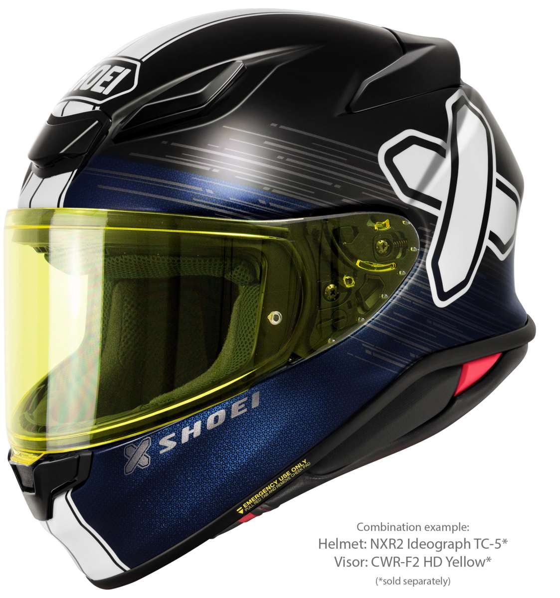Visor (CWR-F2PN) High Definition Yellow | NXR 2 | Full Face