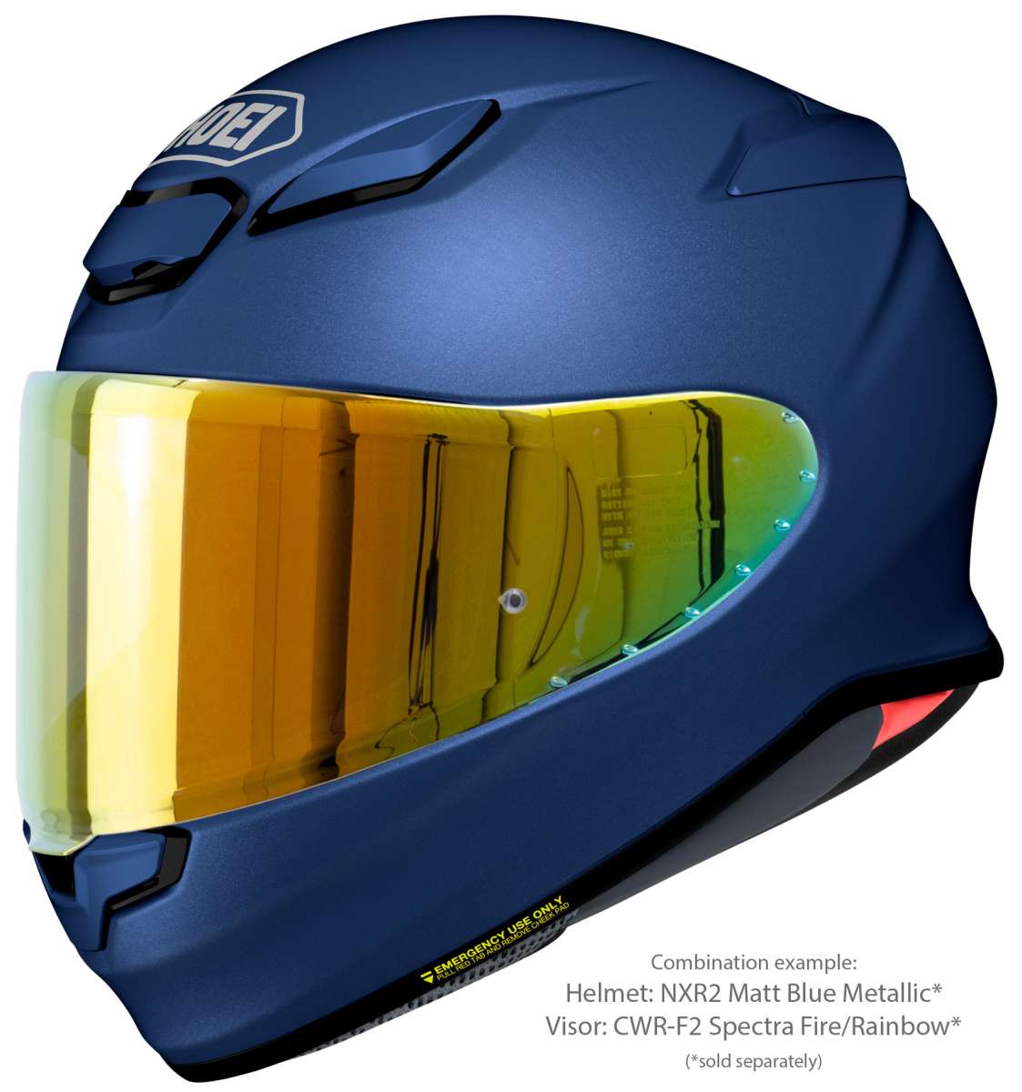 Visor (CWR-F2PN) Spectra Fire Orange | NXR2 | Full Face Helmets