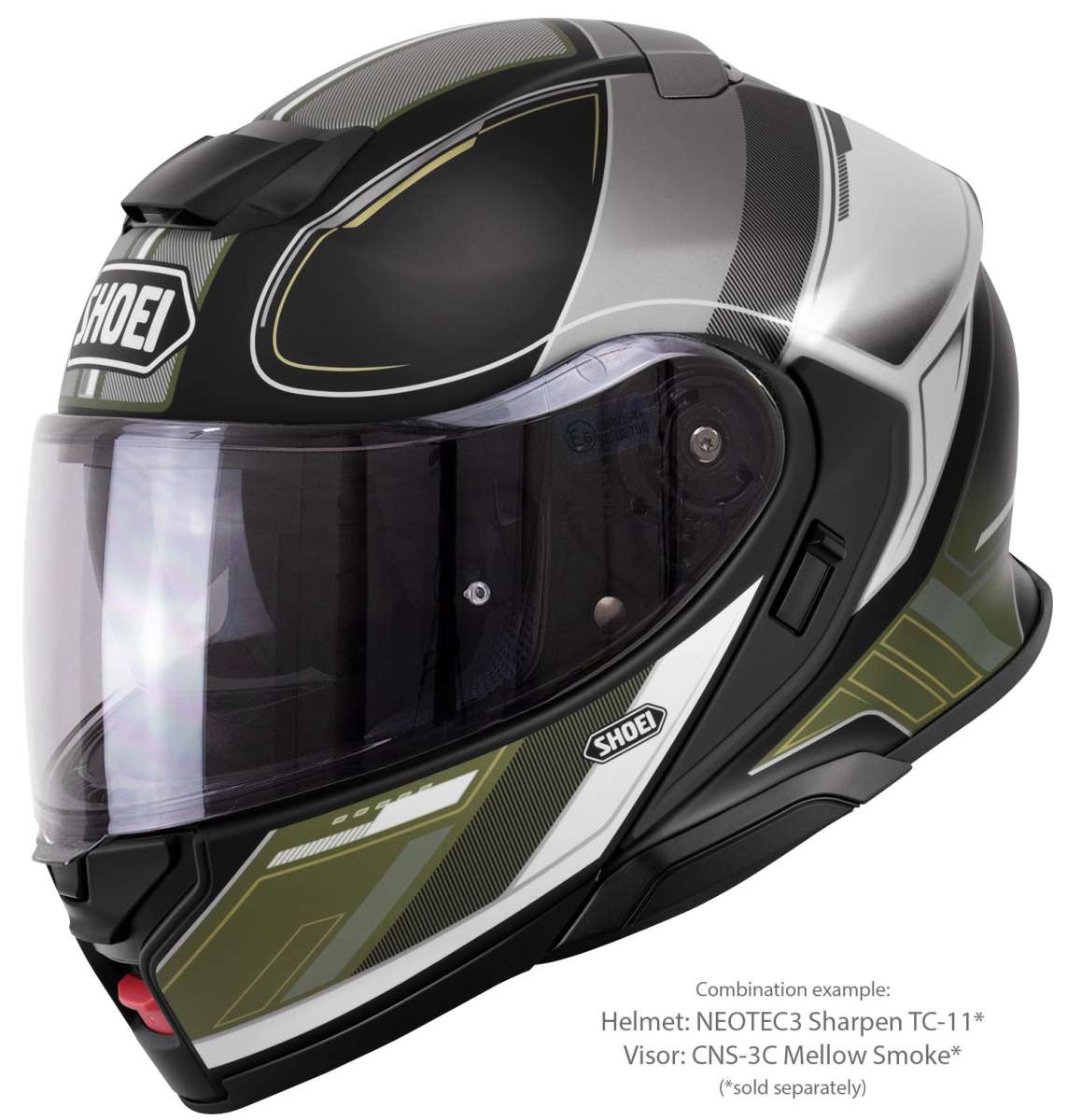 SHOEI ネオテック3 NEOTEC3 L CNS-3C スモークシールド付 SHOEI Neotec