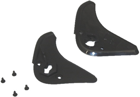 Helmschirmsockel Seite (HTAV) Black