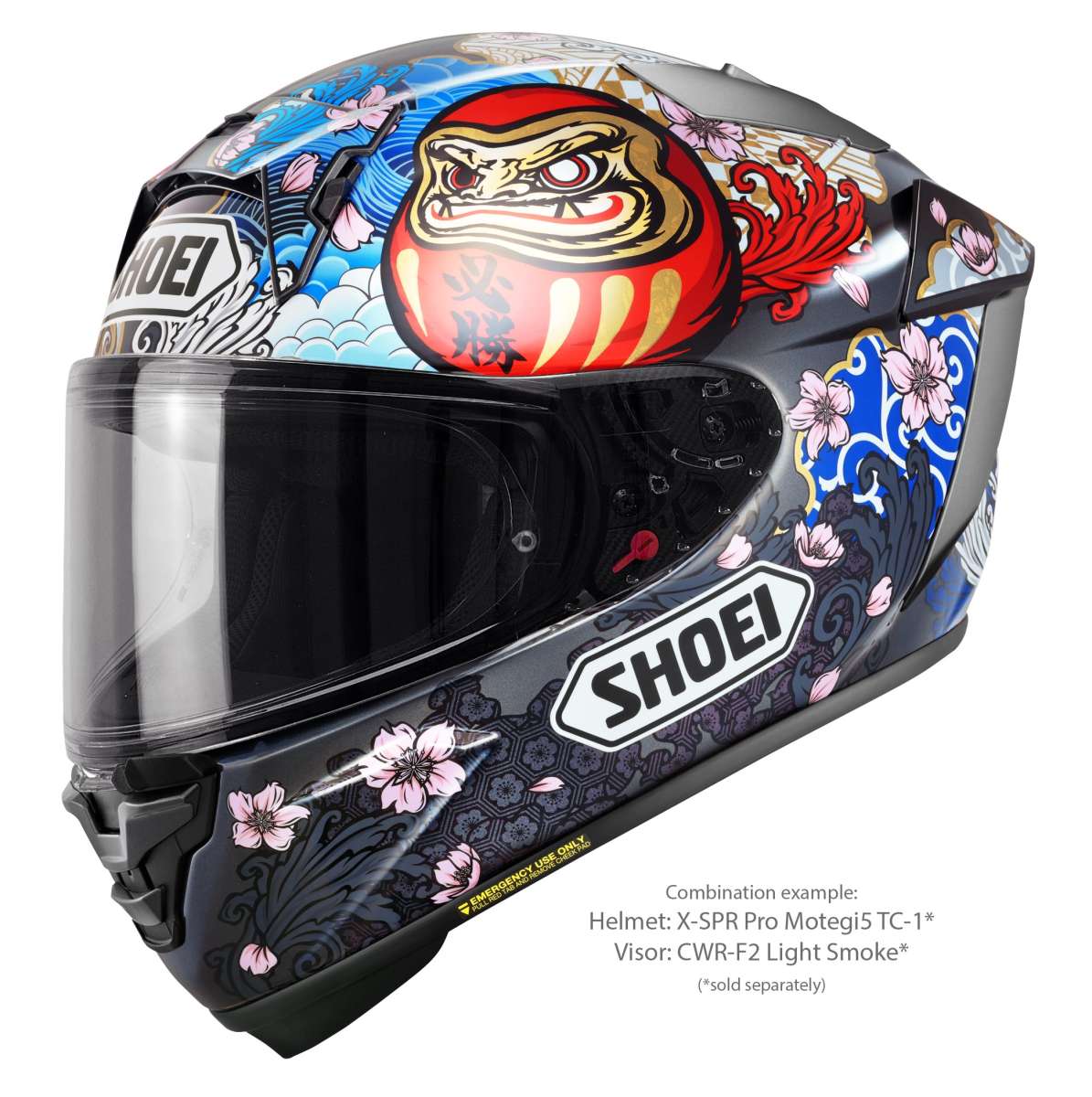 Visor (CWR-F2PN) Light Smoke | NXR 2 | Full Face Helmets | Visors