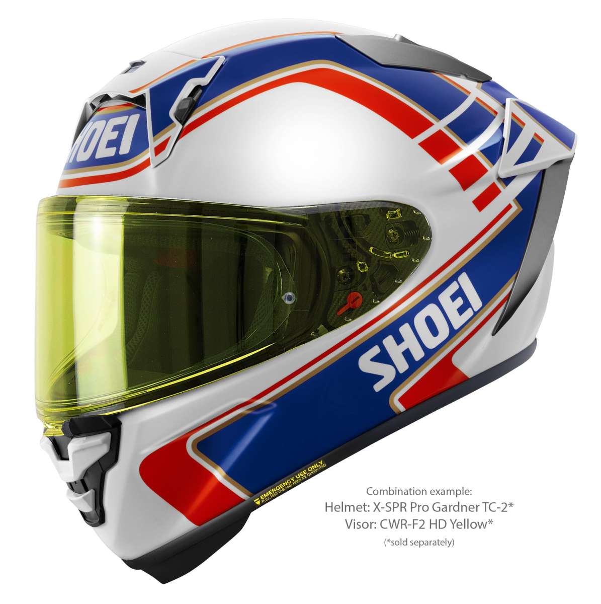 Visor (CWR-F2PN) High Definition Yellow | NXR 2 | Full Face