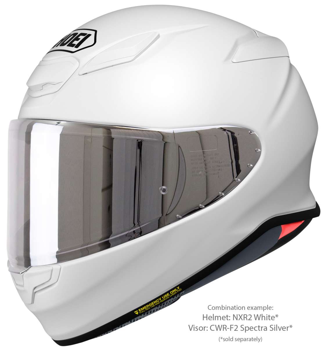 Visor (CWR-F2PN) Spectra Silver | NXR 2 | Full Face Helmets