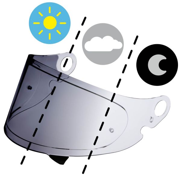 Visor (CPB-1V) Photochromic FI-TEC