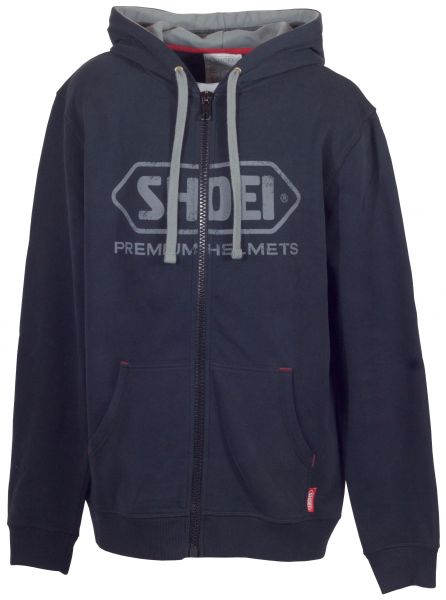 Zip Hoody Black