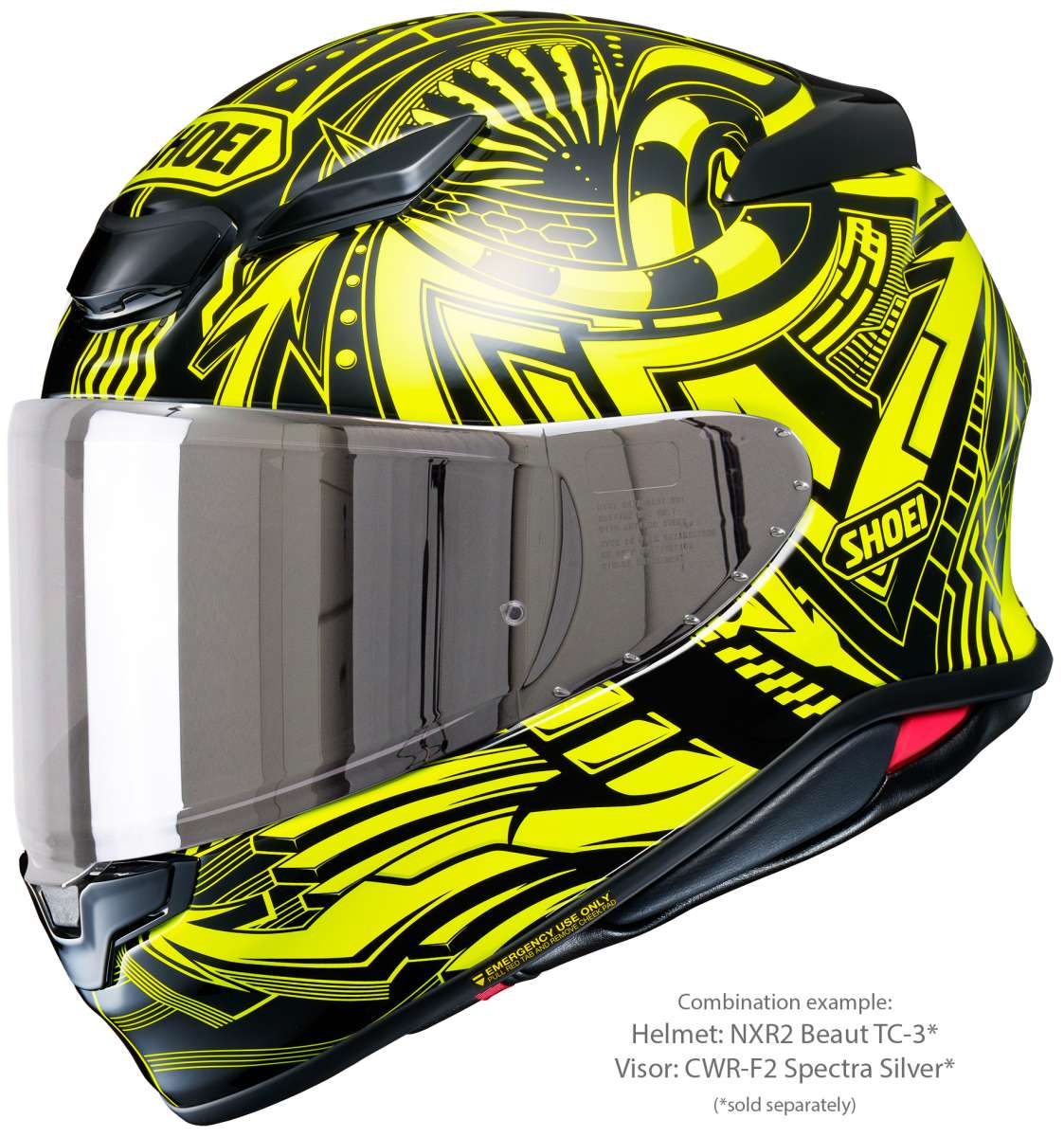 Visor (CWR-F2PN) Spectra Silver | NXR 2 | Full Face Helmets