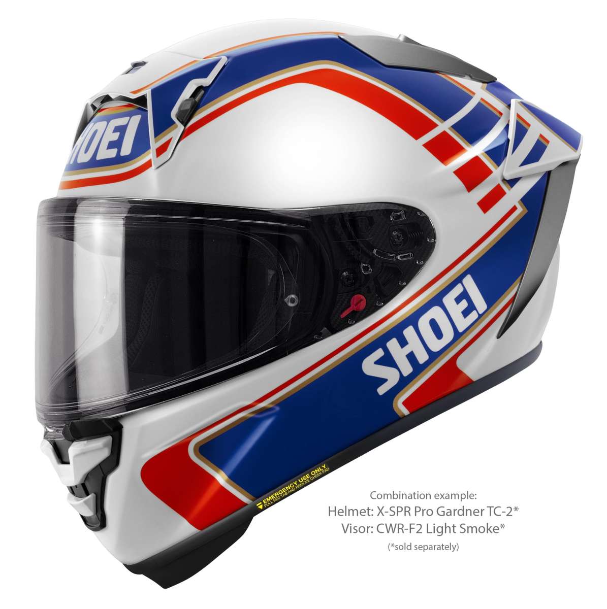 Visor (CWR-F2PN) Light Smoke | NXR 2 | Full Face Helmets | Visors
