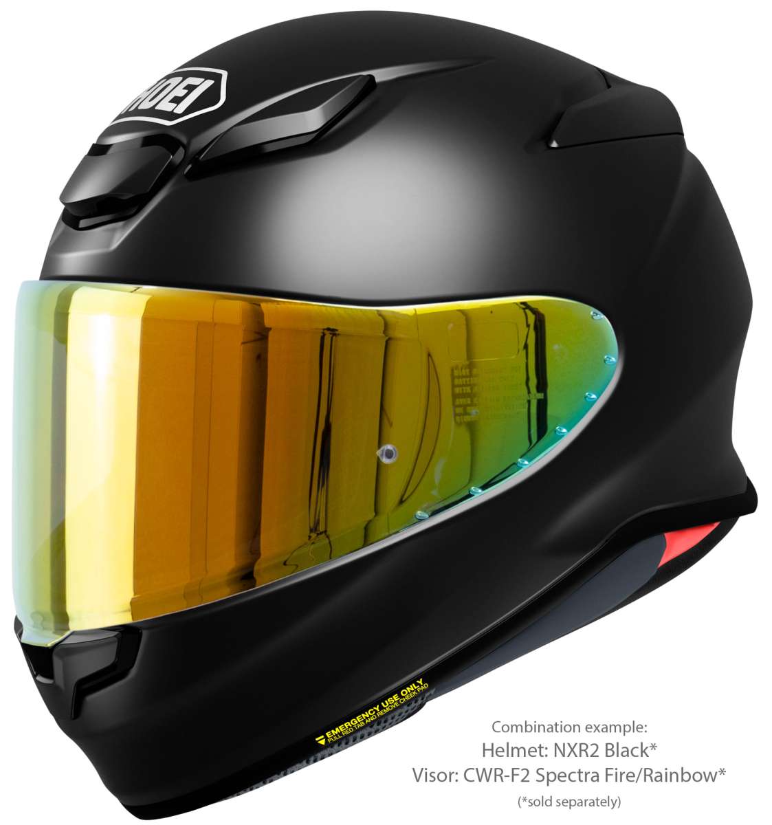 Visor (CWR-F2PN) Spectra Fire Orange | NXR 2 | Full Face Helmets