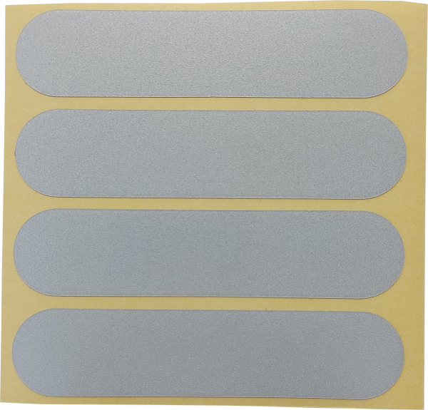 Reflektierender Sticker Nr.6 4Stück (OVAL20x94MM)