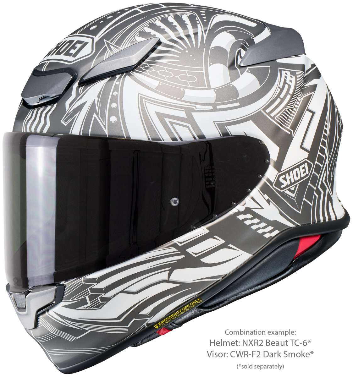 Visière Casque AIROH Commander 2 Light Smoke 50% - Visière Teintée Claire