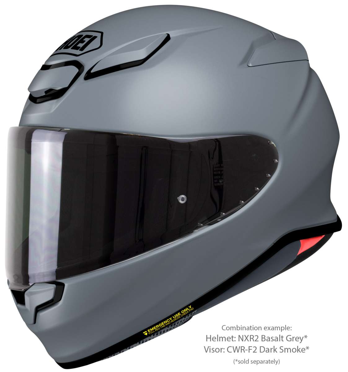 Visor (CWR-F2PN) Dark Smoke | NXR 2 | Full Face Helmets | Visors