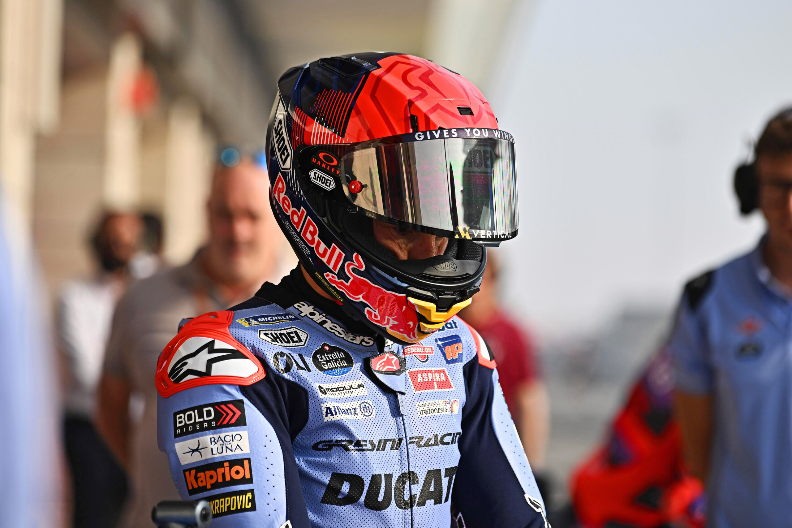 Marc Marquez SPA 
Gresini Racing MotoGP 
Ducati
MotoGP